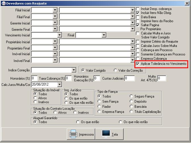 Base locacao financeiro contas a receber devedores devedores com reajuste aplicar tolerancia no vencimento.JPG