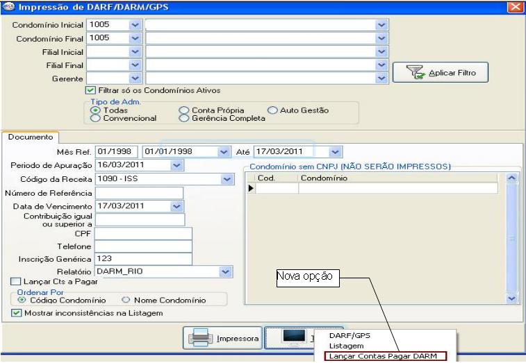 Impressao de DARF DARM GPS.JPG