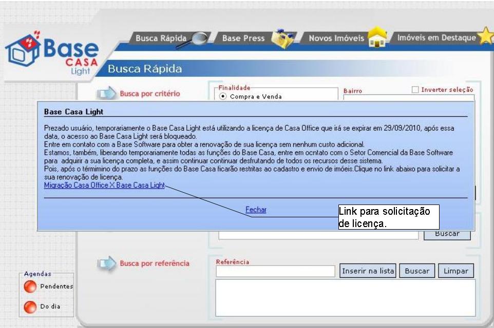 BasaCasa Mensagem expiracao licenca casaoffice.JPG